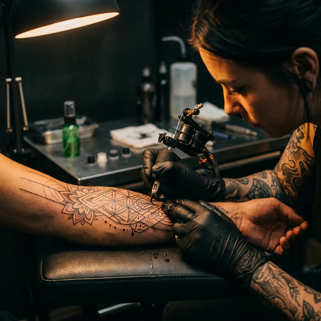 Professionel tatoveringsservice